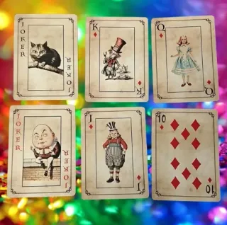 Baralho de Cartas da Alice no País das Maravilhas