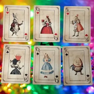 Baralho de Cartas da Alice no País das Maravilhas