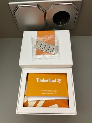 Reloj Timberland Plata y Verde