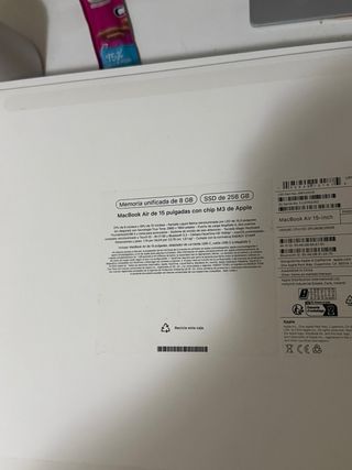 MacBook Air 15 M3 Azul Grisáceo