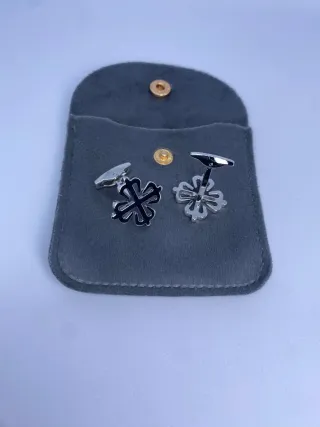 Gemelos Patek Philippe Acero con Funda