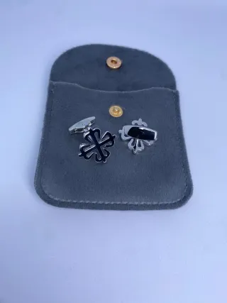 Gemelos Patek Philippe Acero con Funda