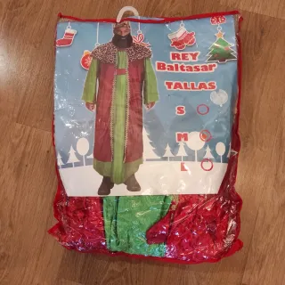 Disfraz Rey Baltasar Adulto Talla M