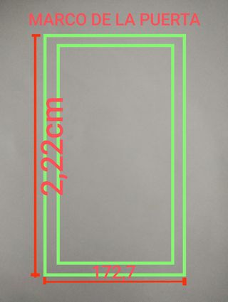 Puerta Acero Inoxidable Grande