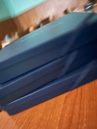 Caja regalo Ralph Lauren azul x4

