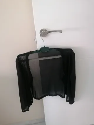 Bolero negro mujer