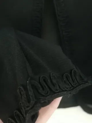 Bolero negro mujer