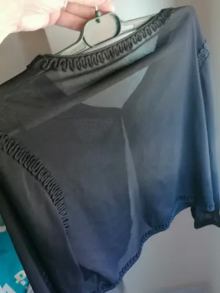 Bolero negro mujer