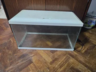 Acuario de 100 Litros Moderno con Lámpara Incluida