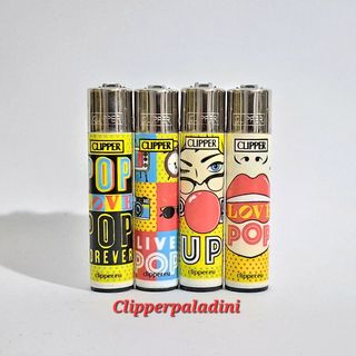 Accendini Clipper Pop Art