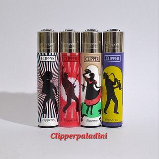 4 Accendini Clipper Design Artisti