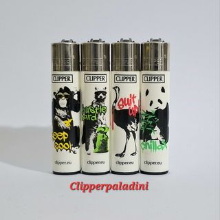 Set 4 Accendini Clipper