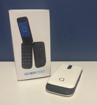 Telefono cellulare Alcatel 2057 bianco
