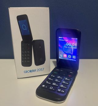 Telefono cellulare Alcatel 2057 bianco