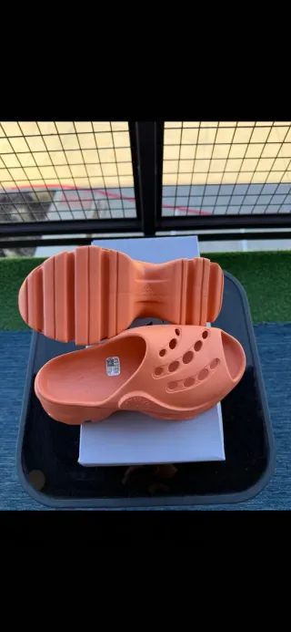 Adidas Stella McCartney Chanclas Mujer Naranja