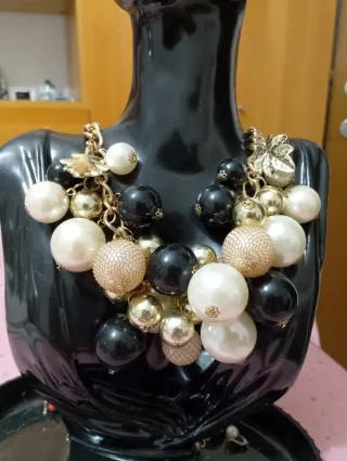 Collana importante con grandi sfere