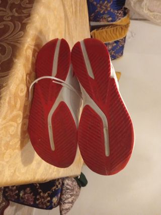 Adidas Adiwear Zapatillas Blancas y Rojas