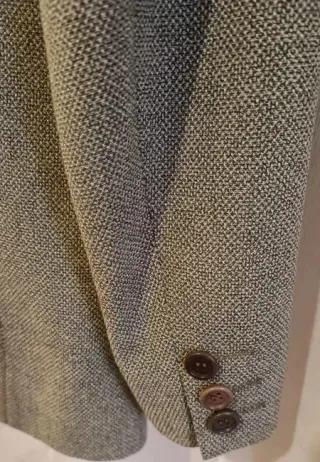 Chaqueta Caramelo Verde Jaspeado T. 52