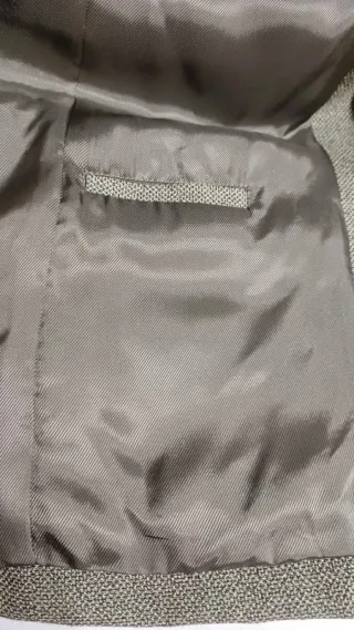 Chaqueta Caramelo Verde Jaspeado T. 52