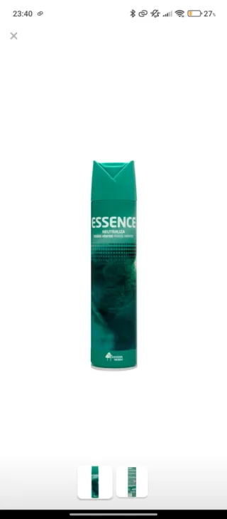 Ambientador Spray Essence Verde