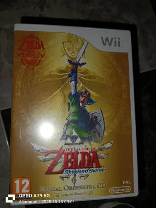 Juego Wii The Legend of Zelda: Skyward Sword