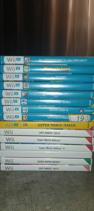 Pack de 20 juegos Wii U (1 sorpresa)
