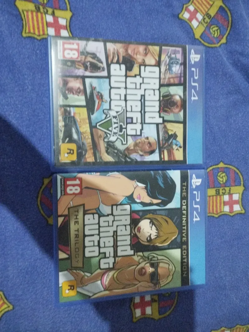 Imagen de GTA V y GTA Trilogy para PS4