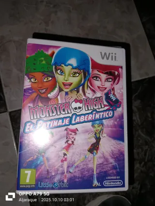 Monster High El Patinaje Laberíntico Wii