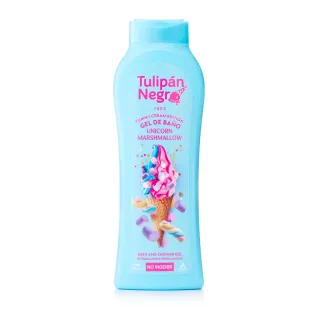 Gel de Baño Unicorn Marshmallow Tulipán Negro