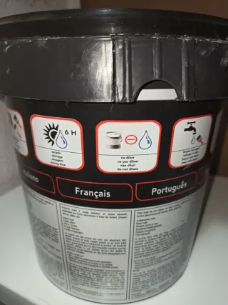 Medio bote Pintura Blanca CRIS COLOR 5 Kg