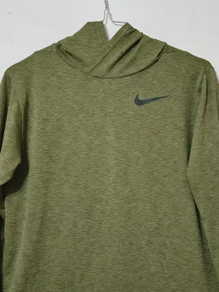 Maglietta Nike con cappuccio verde
