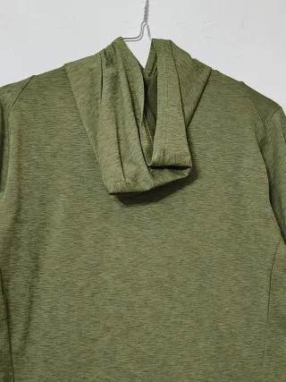 Maglietta Nike con cappuccio verde