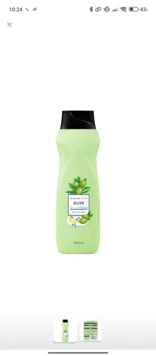 Gel de Baño Deliplus Oliva 750ml