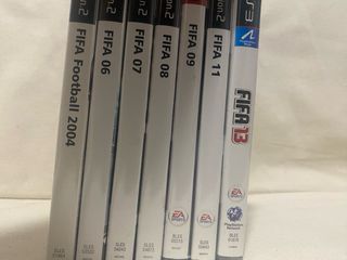 Lote 6 juegos FIFA PS2 y PS3 20€ todos!!!