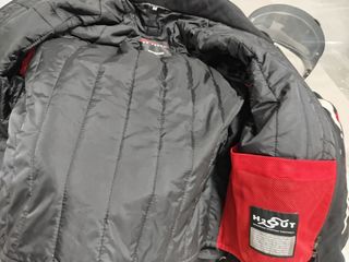 Chaqueta SPIDI moto negra y roja