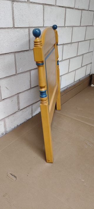 Cabecero infantil madera 90cm
