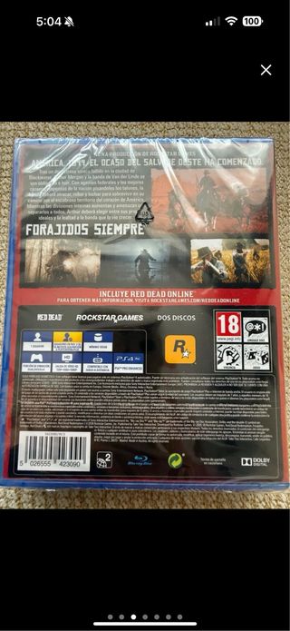 Red Dead Redemption 1+2 PS4 Nuevo