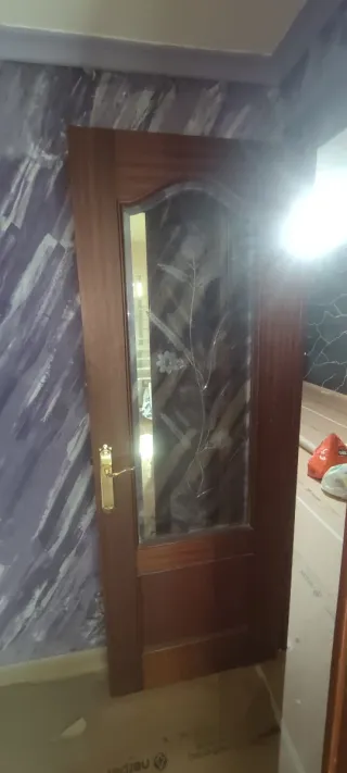 Puertas marrones
