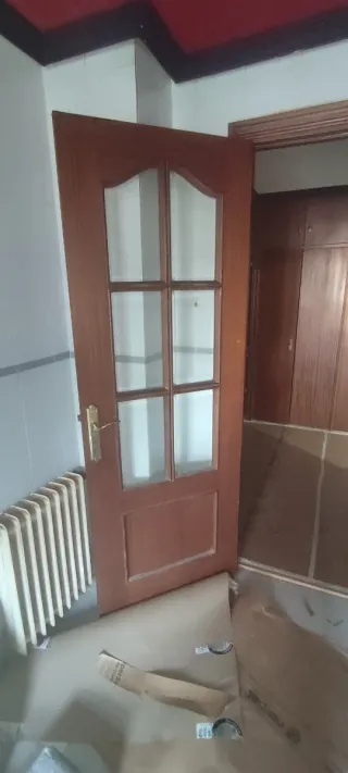 Puertas marrones