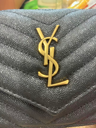 Bolso Woc YSL Negro Dorado