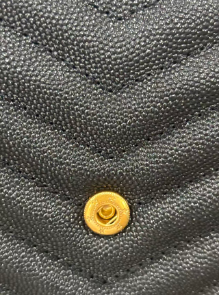 Bolso Woc YSL Negro Dorado