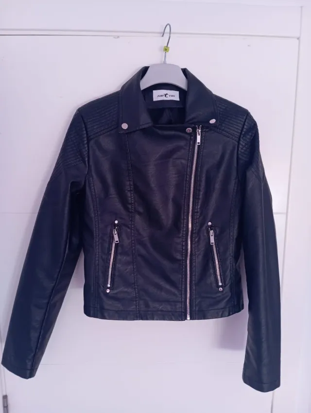 Cazadora efecto piel Jump´n´Fish Talla M