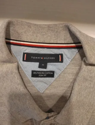 Polo Tommy Hilfiger Beige Talla M