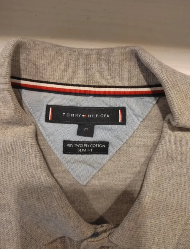 Polo Tommy Hilfiger Beige Talla M