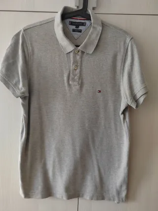 Polo Tommy Hilfiger Beige Talla M
