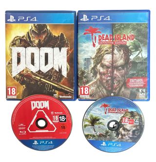 Pack PS4 Doom y Dead Island Def. Edition