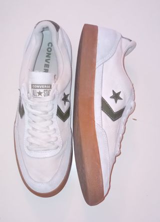 Zapatillas Converse Blancas y Verdes unisex