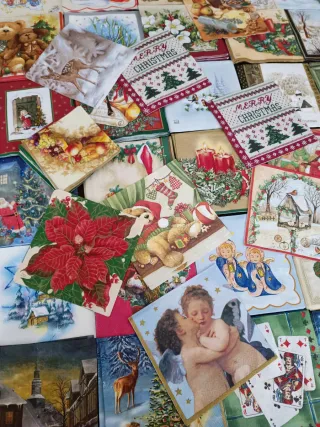 Set 80 tovaglioli Natale