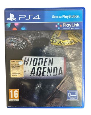 Juego PS4 Hidden Agenda