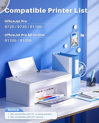 INK4U 937e 5xTinta HP Officejet Pro 9110b